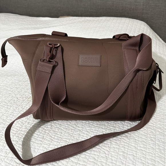 Dagne Dover Handbags - Dagne Dover Carryall Duffel in the Color Dune